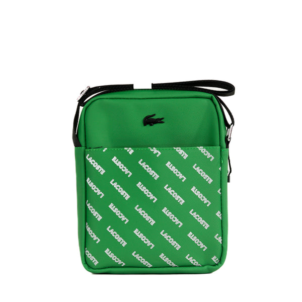 Lacoste Crossbody Bag with Repeated Logo