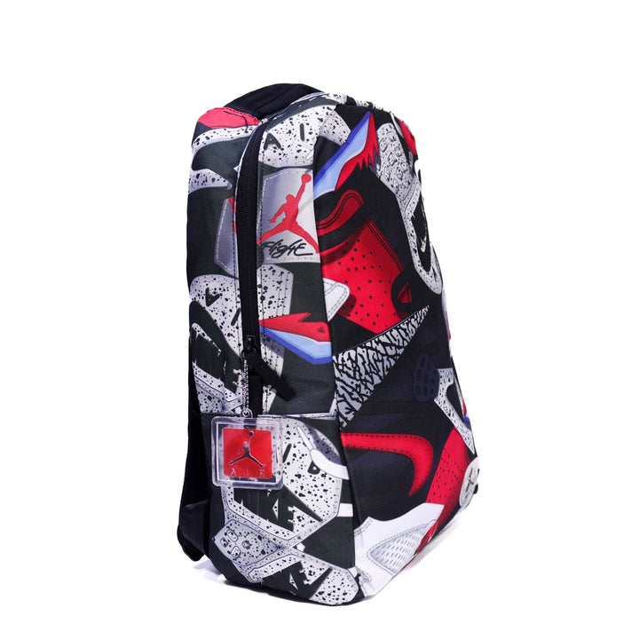 Jordan Backpack Collage Jordan Retro Collage Backpack | Jordan Sports Backpack – Bomo Stores
