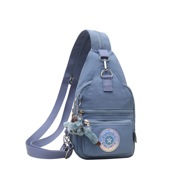 Stylish Sling Chest Bag – Light Blue