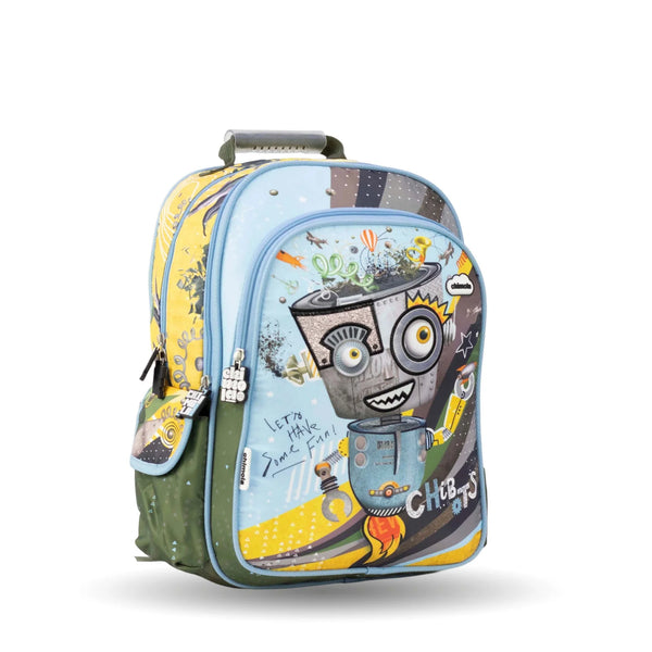 Robot Fun School Backpack