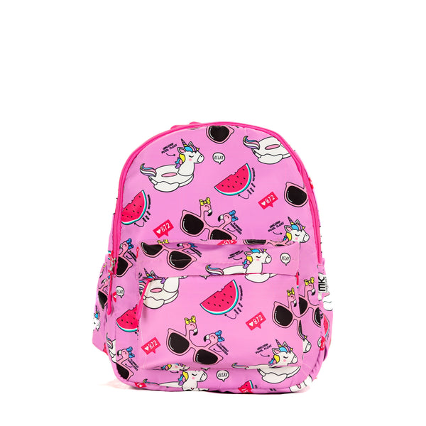 Pink Unicorn Summer Backpack