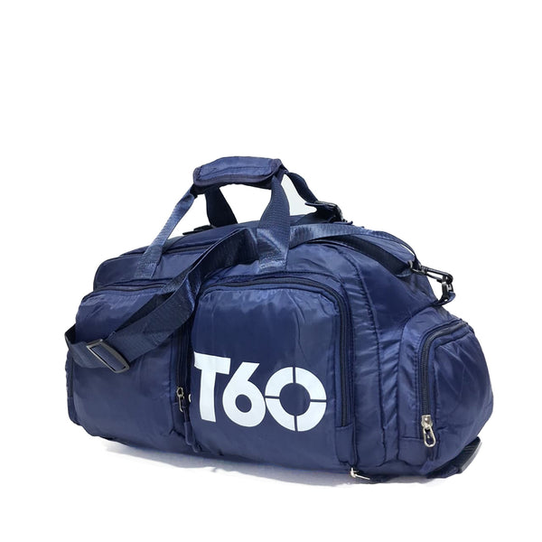 T60 Convertible Duffel Gym Bag – Navy