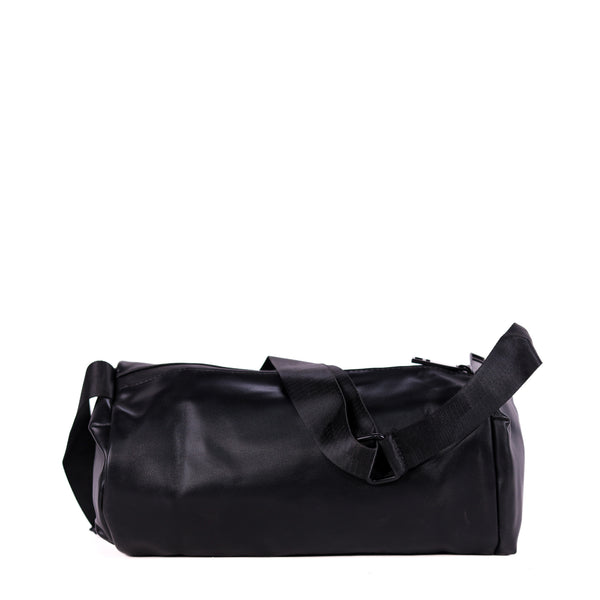 Synthetic Gym Bag with Adjustable Strap