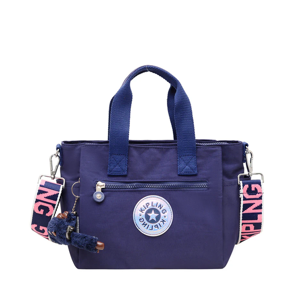 Stylish Mini Tote Crossbody Bag – Navy