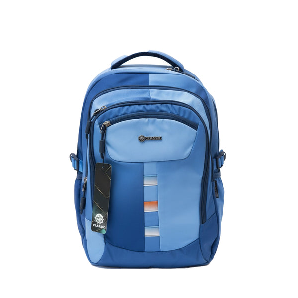 Modern Striped School Backpack