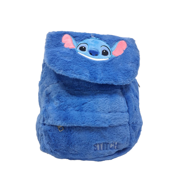Stitch Face Plush Kids Backpack