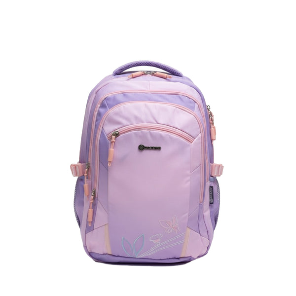 Lavender Bloom School Backpack