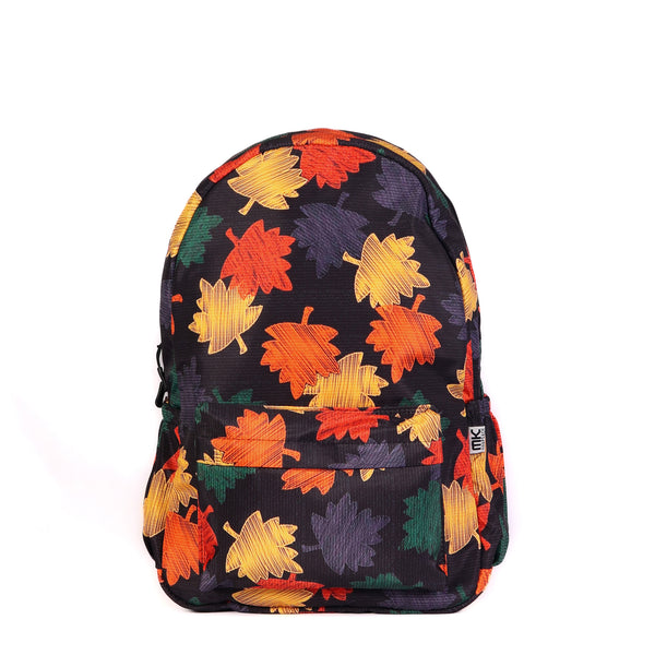 Leaf Print Backpack