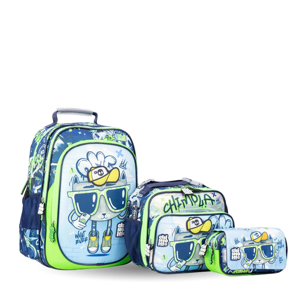 Cool Cat School Bag Set