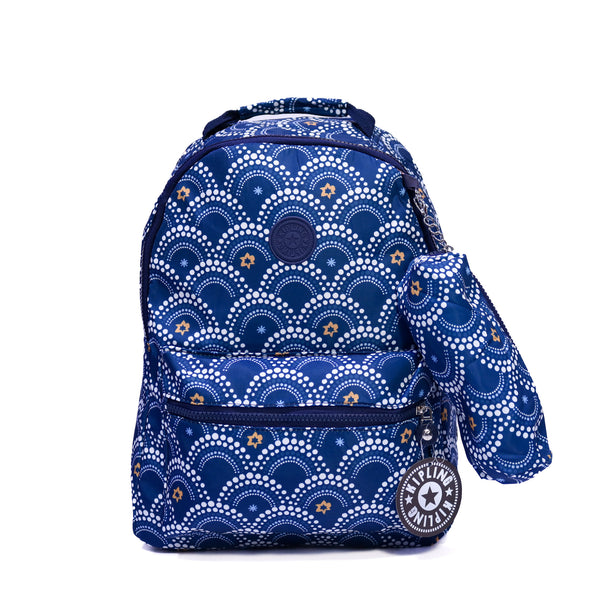 Kipling Dotted Wave Backpack