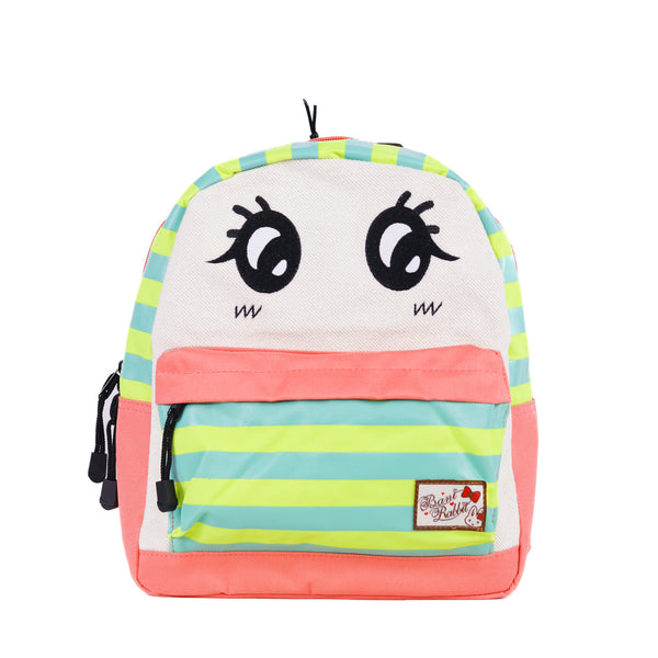Bear Rabbit Striped Eyes Backpack