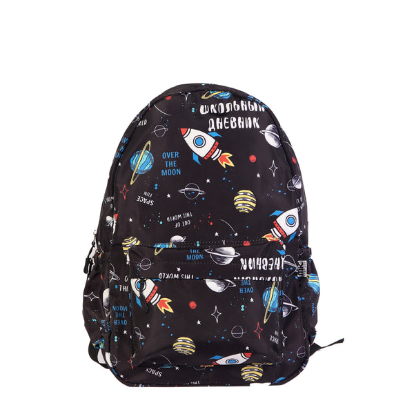 Space Rocket School Backpack for Kids