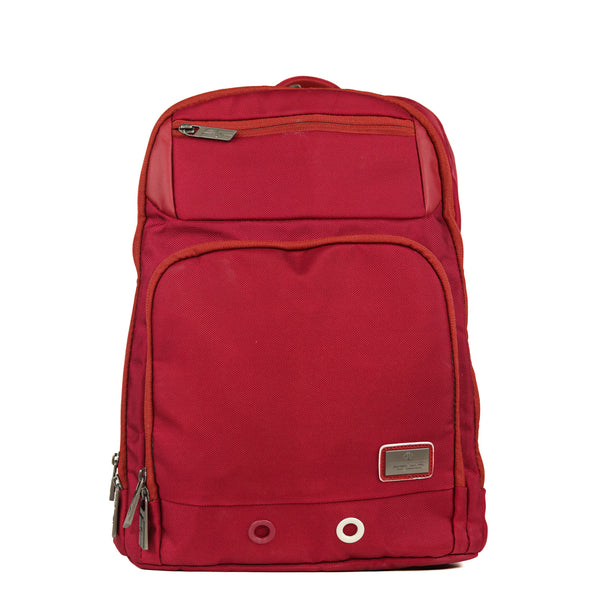 Vibrant Red Multi-Compartment Backpack