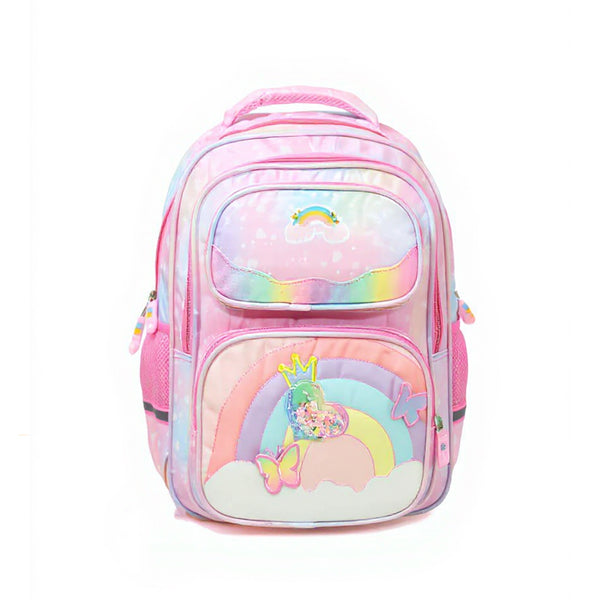 Rainbow Crown Kids Backpack