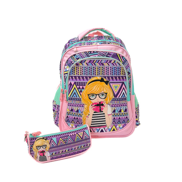 Pattern Girl Watermelon Kids Backpack