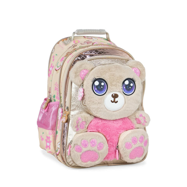 Teddy Bear 3D Kids Backpack Set