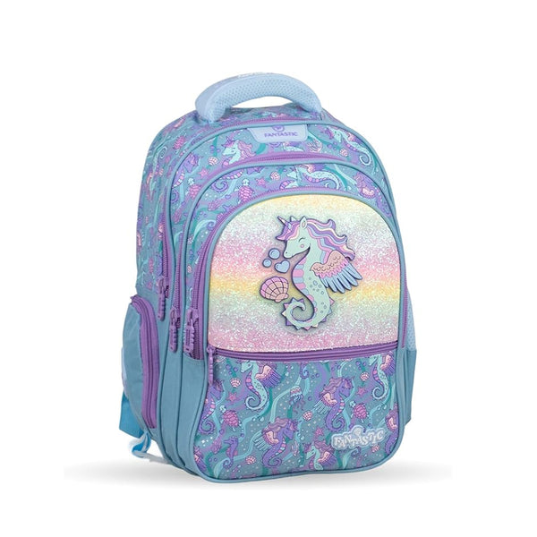 Seahorse Mermaid Design Backpack