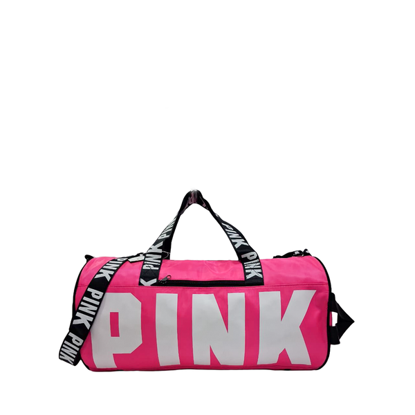 PINK Bold Logo Duffel Bag