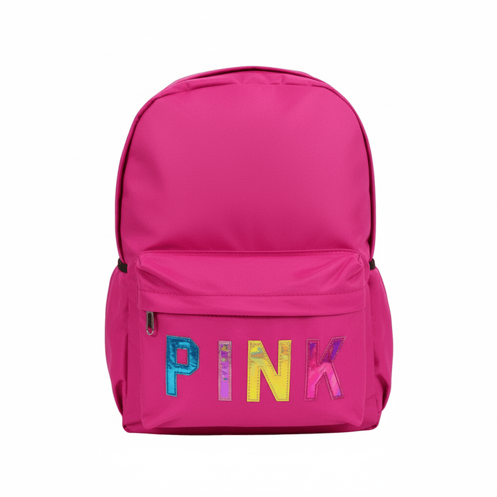 PINK Holographic Logo Backpack