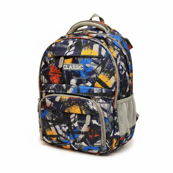 Midnight Rainbow Kids Backpack Large