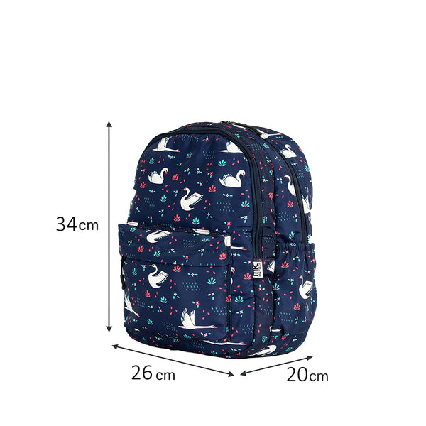 Swan Garden Pattern Backpack