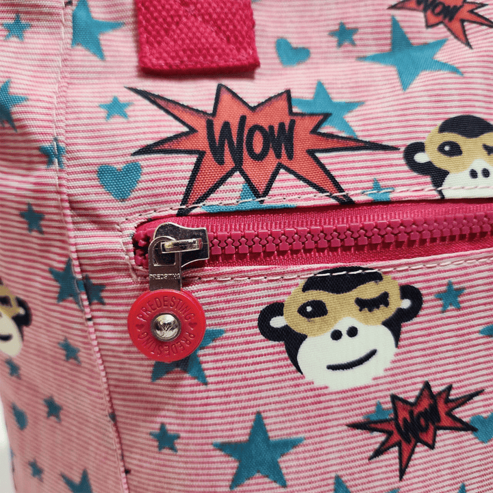 Predesting Purse Cartoon Print Pink Tote Bag | Kipling Tote Bag – Bomo Stores